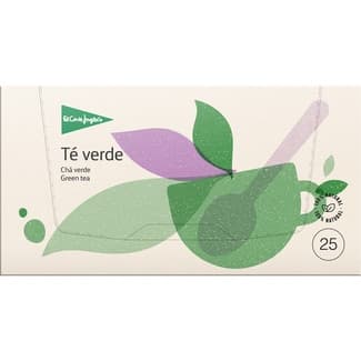 Té verde estuche 25 bolsitas -