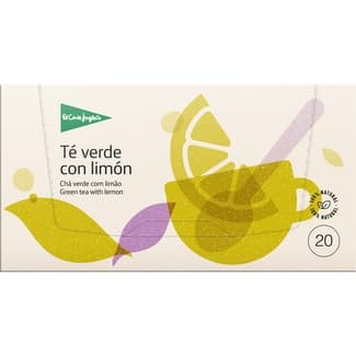 Té verde con limón estuche 20 bolsitas -