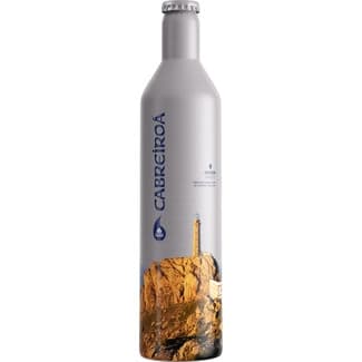 Agua mineral natural sin gas de Galicia botella 50 cl en botella de aluminio distintos diseños se surten según existencias -