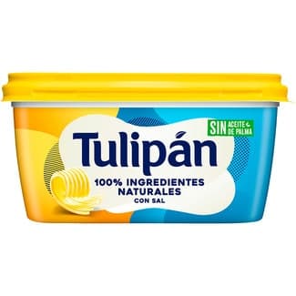 Margarina con sal sin aceite de palma sin gluten sin lactosa tarrina 400 g -