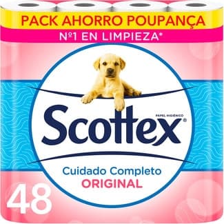 Papel higiénico Cuidado Completo Original 2 capas paquete 48 rollos -