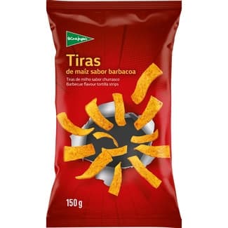 Tiras de maíz sabor barbacoa bolsa 150 g -