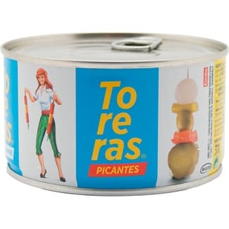 Banderillas toreras picantes lata 120 g neto escurrido -