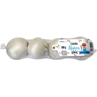 Cebolla blanca ideal para caramelizar bolsa 500 g -