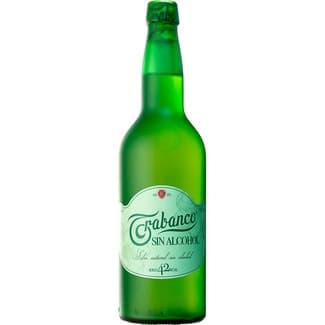 Sidra natural sin alcohol botella 75 cl -
