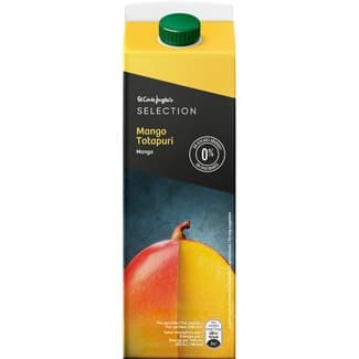 Bebida de zumo de mango exprimido 0% azúcares añadidos brik 1 l -