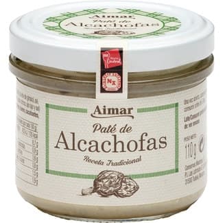 Paté de alcachofas frasco 110 g -