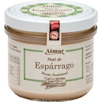 Paté de espárragos frasco 105 g -