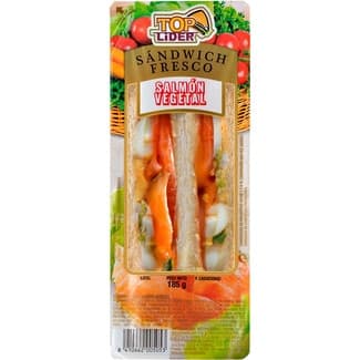 Sandwich de salmón vegetal envase 200 g -