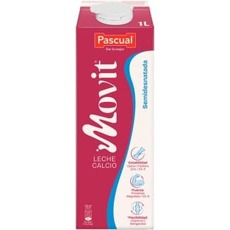 Movit leche semidesnatada con calcio brik 1 l -