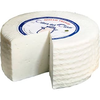 Queso fresco de cabra tierno elaborado con leche pasteurizada peso aproximado pieza 1,5 kg -