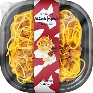 Espaguetis carbonara envase 300 g -