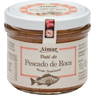 Paté de pescado de roca frasco 105 g -