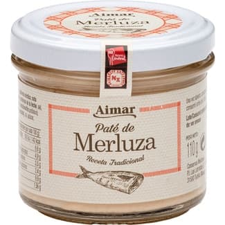 Paté de merluza frasco 110 g -