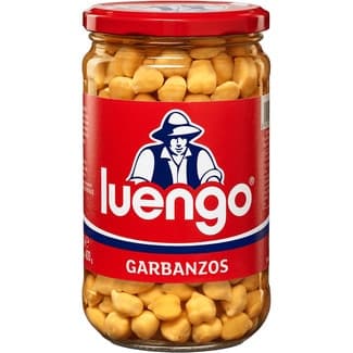 Garbanzos cocidos frasco 400 g neto escurrido -