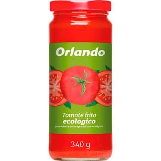 Tomate frito ecológico y sin gluten frasco 340 g -