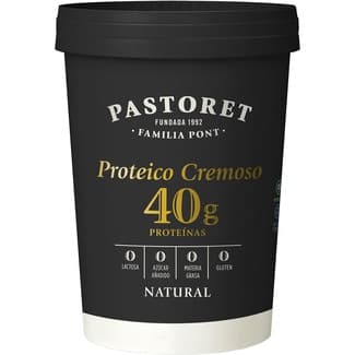 Yogur con proteínas natural desnatado 0% m.g. 0% azúcar añadido envase 500 g elaborado con leche de vacas que pastan en libertad sin lactosa -