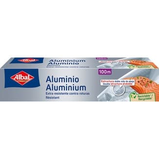 Papel de aluminio rollo 100 m -