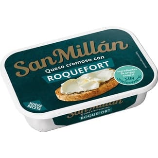 Queso cremoso con roquefort tarrina 125 g -