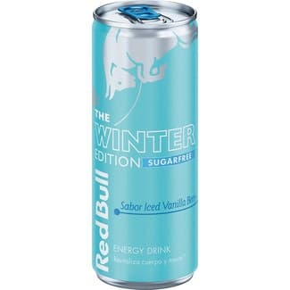 The Winter Edition bebida energética sabor vainilla helada y bayas lata 25 cl sin azúcar -