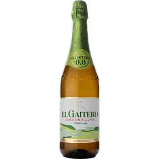 Sidra achampanada sin alcohol Etiqueta Verde botella 75 cl -