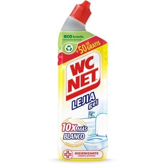 Gel WC con lejía Lemon Fresh botella 750 ml + 50 ml gratis -