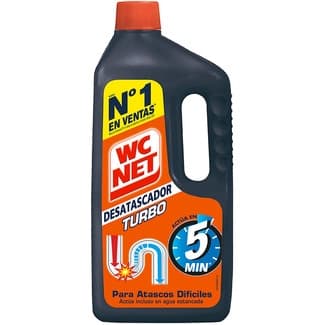 Desatascador Turbo para atascos difíciles botella 1000 ml -