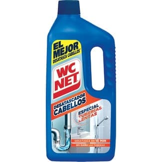 Desatascador cabellos especial tuberías lentas botella 1 l -