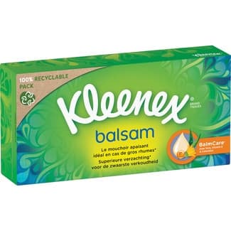 Pañuelos faciales Balsam caja 64 unidades -