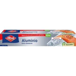 Papel de aluminio rollo 50 m -