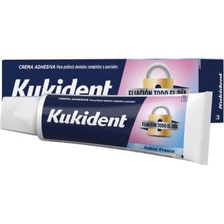 Crema fijadora para prótesis dentales sabor fresco tubo 35 g -