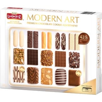 Modern Art galletas surtidas estuche 491 g -