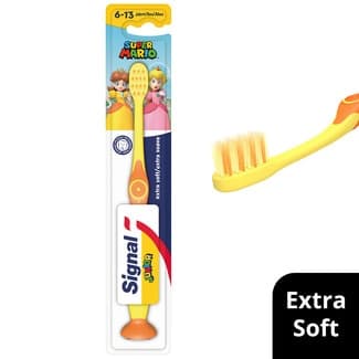 Junior Super Mario cepillo dental infantil extra suave de 6 a 13 años distintas variedades se surten según existencias -