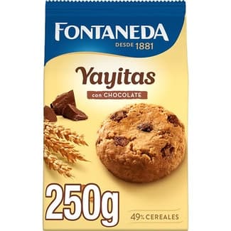Galletas de desayuno con chispas de chocolate bolsa 250 g -