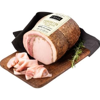 Porchetta lomo y panceta asados a las finas hierbas -