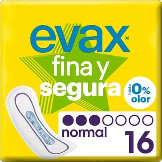 Fina y Segura compresa sin alas normal bolsa 16 unidades -