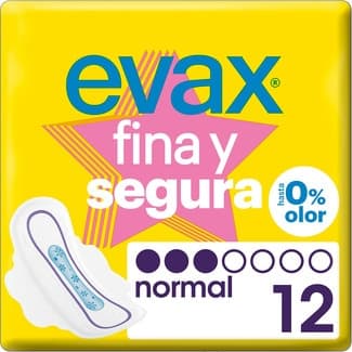 Fina y Segura compresa con alas normal bolsa 12 unidades -