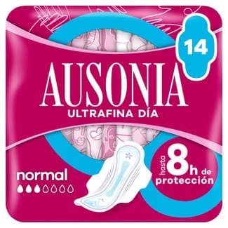 Compresa con alas normal bolsa 14 unidades -