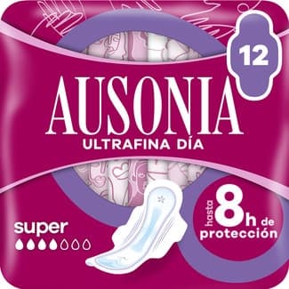 Compresa con alas super bolsa 12 unidades -
