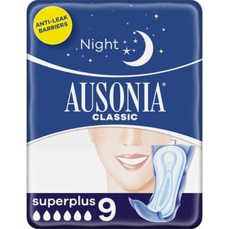 Compresa sin alas noche superplus bolsa 9 unidades -