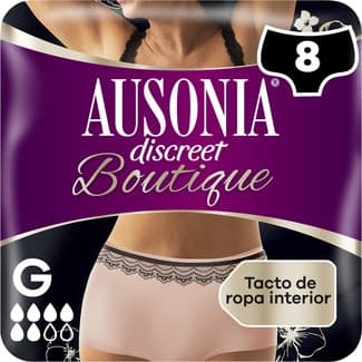 Boutique braguita de incontinencia plus talla grande bolsa 8 unidades -