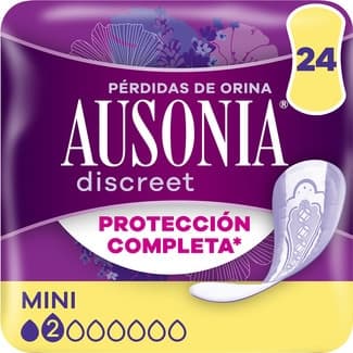 Compresa para pérdidas de orina mini bolsa 24 unidades -