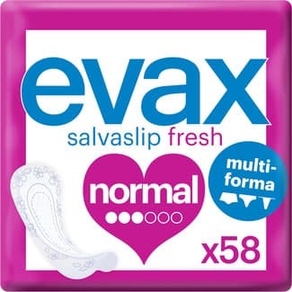 Salvaslip normal multiforma caja 58 unidades -