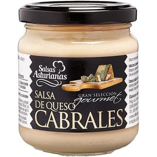 Salsa queso cabrales gran selección gourmet frasco 190 g -