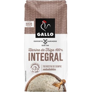 Harina de trigo integral paquete 1 kg -