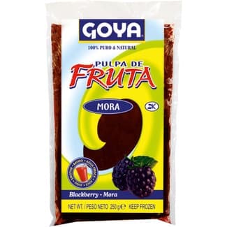 Pulpa de mora envase 250 g -