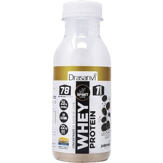 Batido de proteínas sabor cookies and cream Sport Live Whey Protein envase 30 g -