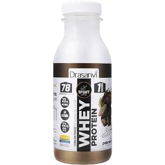 Sport Live Whey Protein batido de proteínas sabor doble chocolate envase 30 g Monodosis -