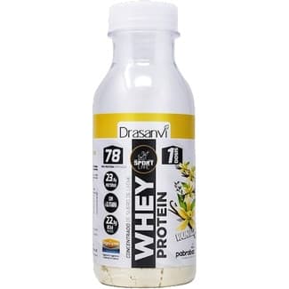 Batido de proteínas sabor vainilla Sport Live Whey Protein envase 30 g -
