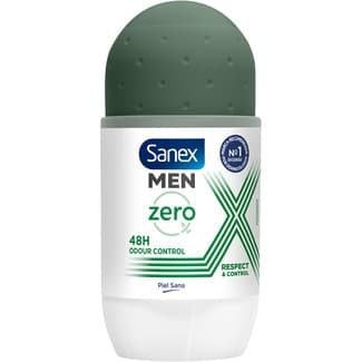 Desodorante roll-on Zero% Respect & Control 48h envase 50 ml 0% alcohol y sales aluminio -